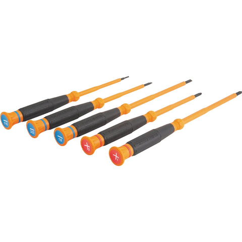Klein 85615INS Insulated Screwdriver Set, 5 Pc - Ace Tool Group - Klein