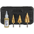 Klein 25951 Electrician ft.s Step Drill Bit Set - Ace Tool Group - Klein