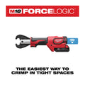 Milwaukee 2678-22 M18 FORCE LOGIC 6T UTILITY CRIMPING KIT W/ D3 GROOVES "SNUB NOSE" - Ace Tool Group - Milwaukee