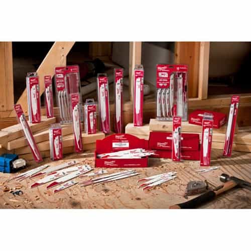 Milwaukee 48-00-5027 12" 5 TPI The Ax Sawzall Blade - Ace Tool Group - Milwaukee