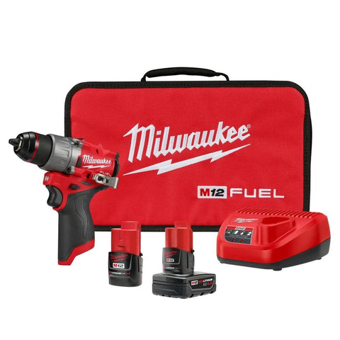 Milwaukee 3403-22 M12 FUEL 1/2" Drill/Driver Kit - Ace Tool Group - Milwaukee