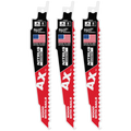 Milwaukee 48-00-7351 6" 5 TPI AX™ w/NITRUS™ Carbide Teeth SAWZALL® Blade for Wood with Nails 3PK - Ace Tool Group - Milwaukee