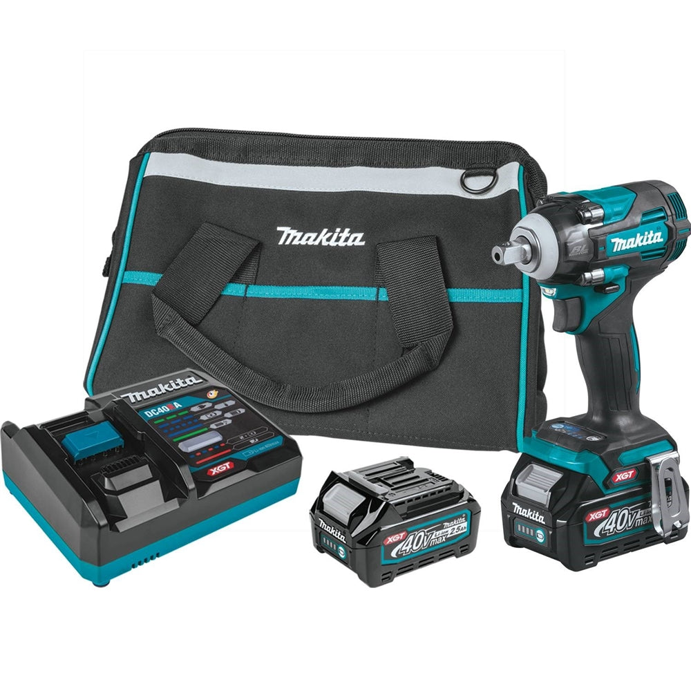 Makita GWT05D 40V XGT 1/2 in. Impact Wrench Kit - Ace Tool Group - Makita