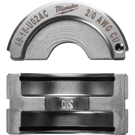 Milwaukee 49-16-U02AC 2/0 COPPER U STYLE DIE - Ace Tool Group - Milwaukee