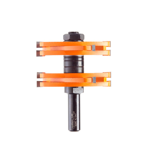 CMT 800.527.11 3-Piece Entry & Interior Door Router Bit Set in Hardwood Case, 1/2-Inch Shank - Ace Tool Group - CMT