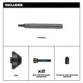 Milwaukee 48-44-0272 M12 FUEL 16 Ga Nibbler Punch & Die Set - Ace Tool Group - Milwaukee