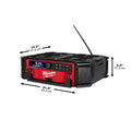 Milwaukee 2950-20 M18 PACKOUT  Radio + Charger - Ace Tool Group - Milwaukee
