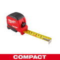 Milwaukee 48-22-1717 5m/16ft Compact Tape Measure 6 Pack - Ace Tool Group - Milwaukee