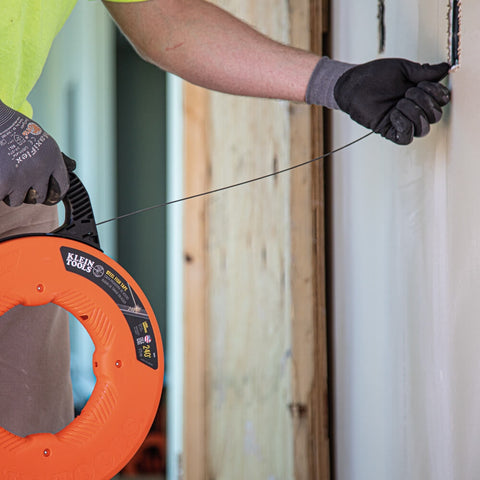 Klein 56380 100 ft. MG FBG Fish Tape w/ Leader - Ace Tool Group - Klein