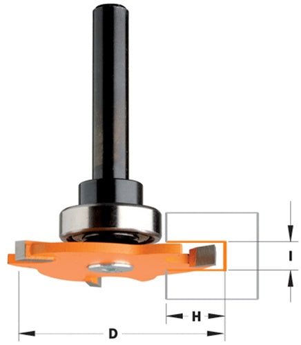Cmt 823.340.11B 3-Flute Slot Cutter - Ace Tool Group - CMT