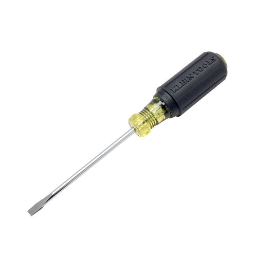 Klein 601-4 3/16 in. Cabinet Tip Screwdriver 4 in. - Ace Tool Group - Klein