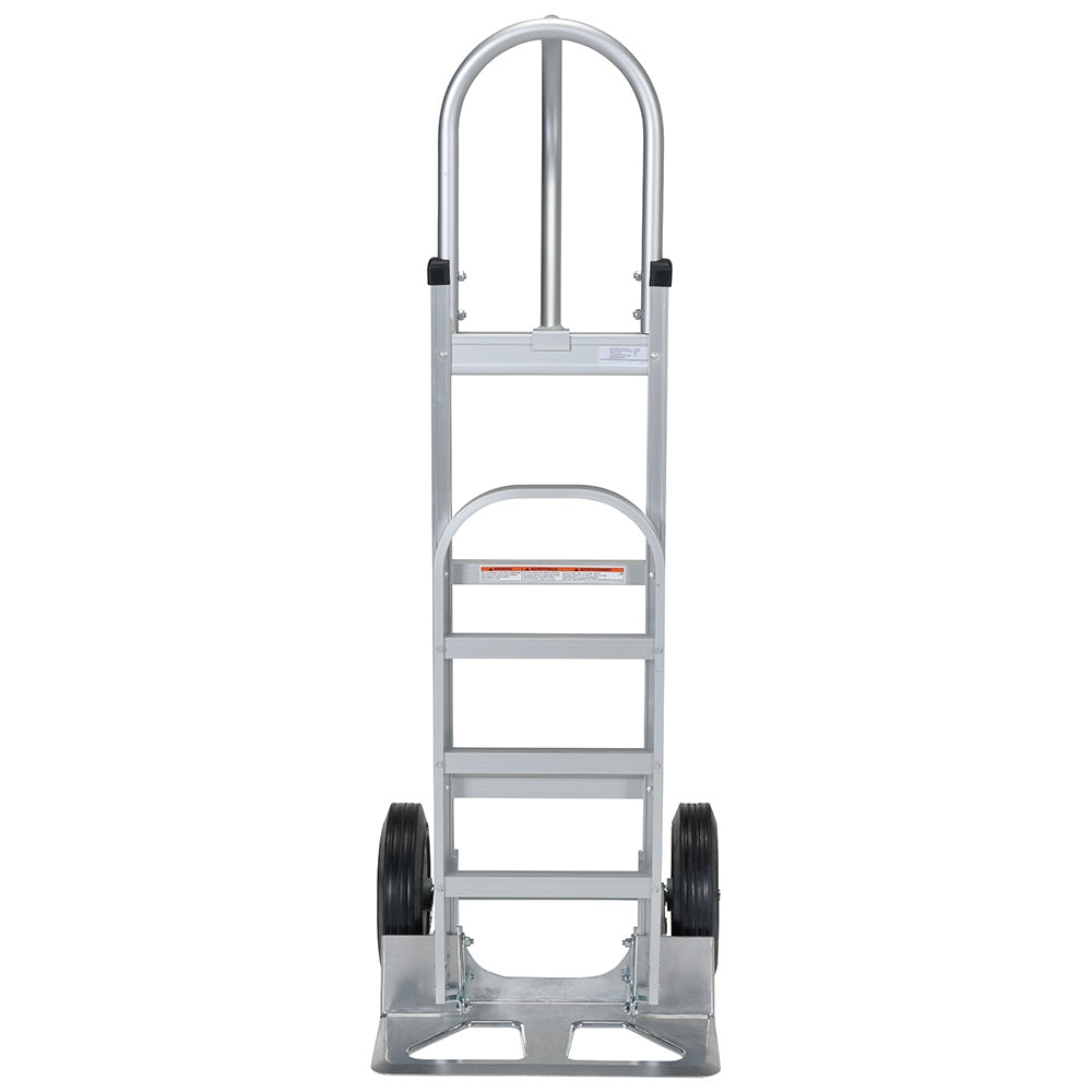 Vestil Alum P-Handle Hand Truck Hard Rubber - Ace Tool Group - Vestil