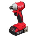 Milwaukee 3650-21CT  M18™ Compact Brushless 1/4" Hex Impact Driver Kit - Ace Tool Group - Milwaukee