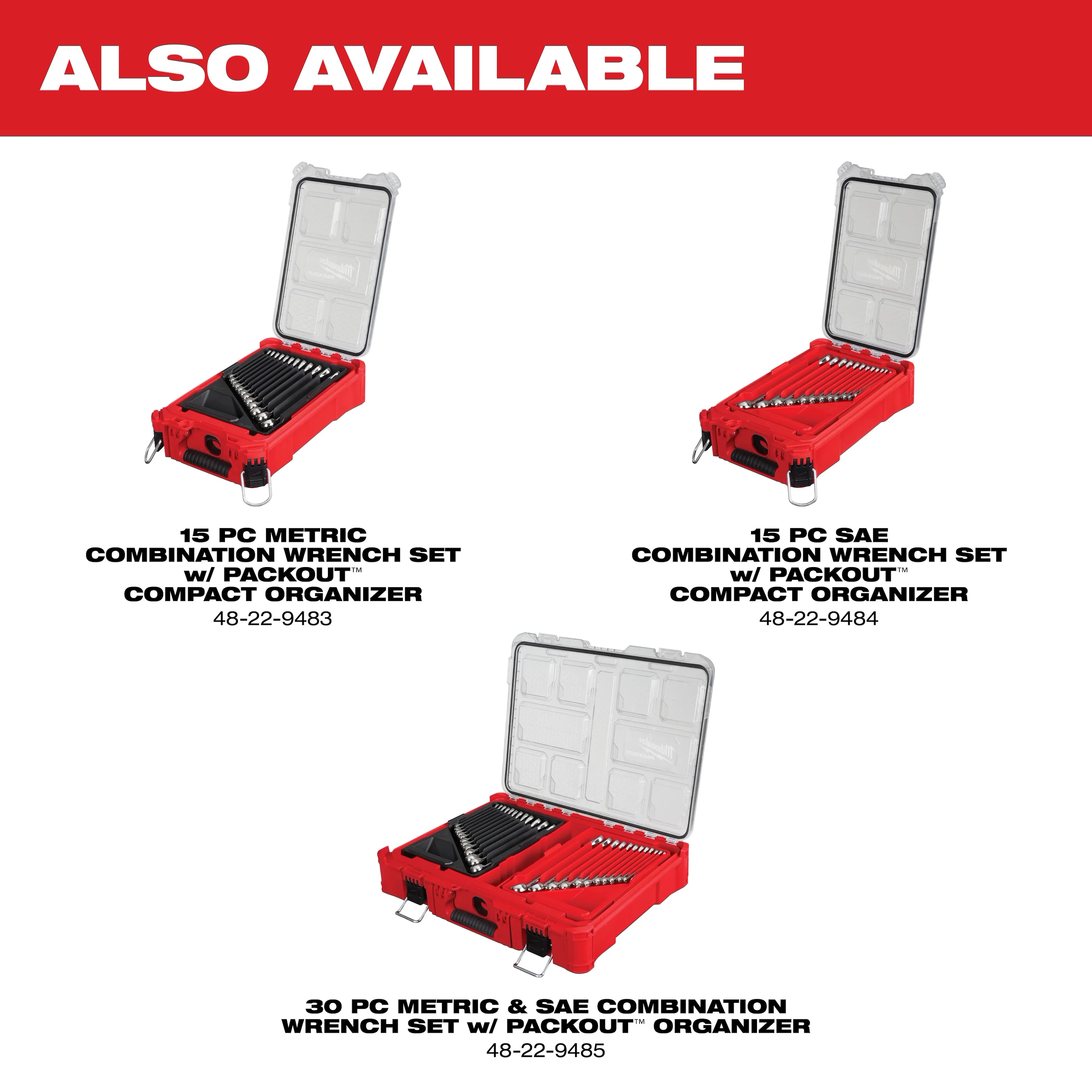 Milwaukee 48-22-9481T 28pc 3/8 in. Drive/Socket Tray - Ace Tool Group - Milwaukee