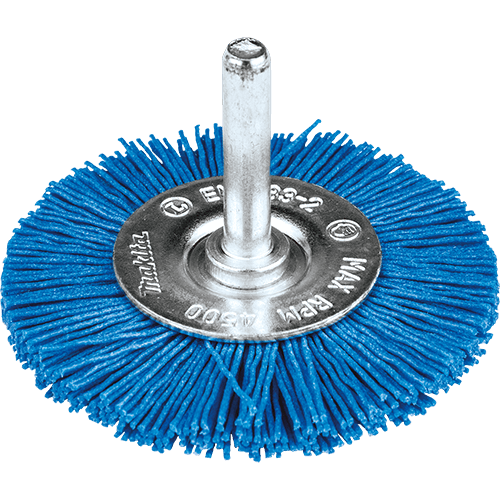 Makita D-70596 2-1/2 in. Nylon Wheel Brush, 240 Grit - Ace Tool Group - Makita