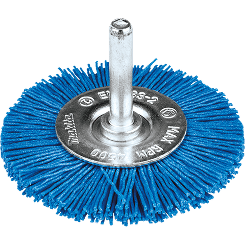 Makita D-70596 2-1/2 in. Nylon Wheel Brush, 240 Grit - Ace Tool Group - Makita