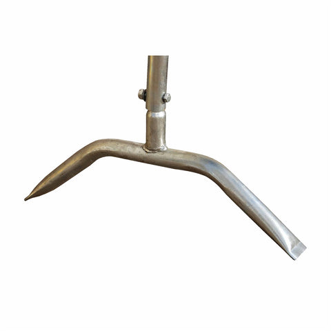 Vestil PRAIL-102-G Galvanized Barrier W/Curved Feet - Ace Tool Group - Vestil