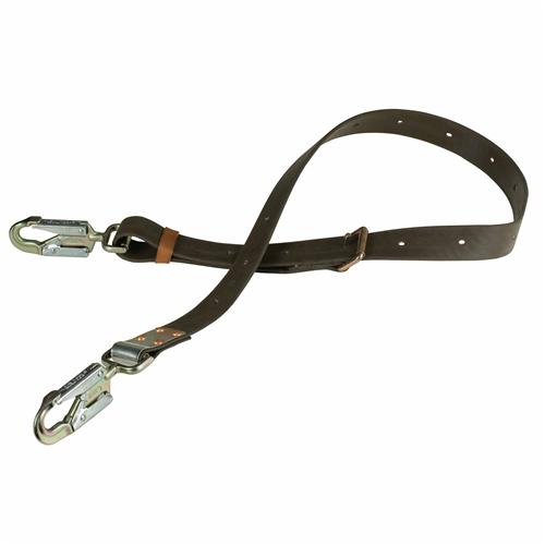 Klein Tools KG5295-7L Positioning Strap, 7' (2.13 m) long, 6-1/2'' (165 mm) snap hook - Ace Tool Group - Klein