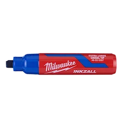 Milwaukee 48-22-3267 INKZALL Extra Large Chisel Tip Blue Marker 12 Pack - Ace Tool Group - Milwaukee