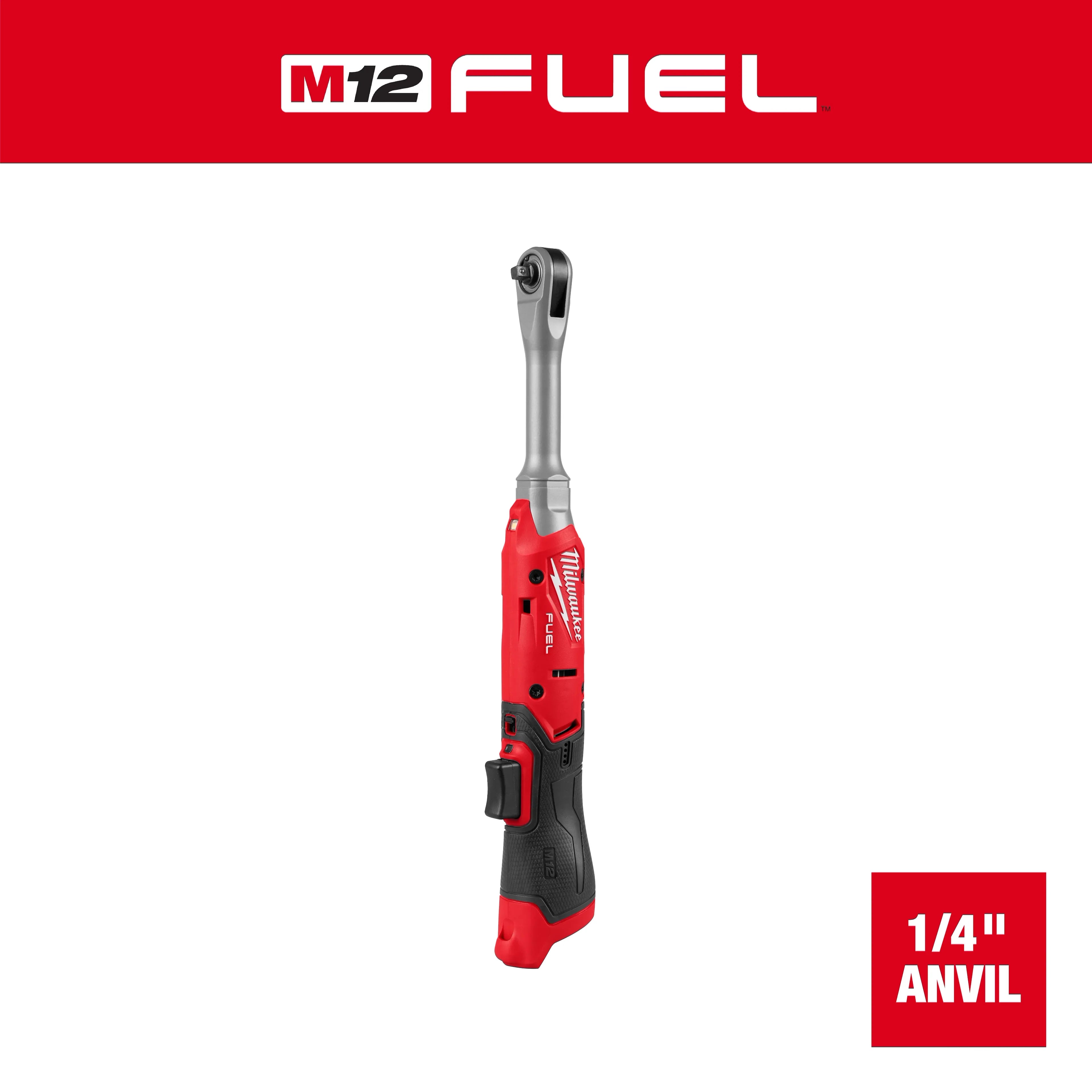 Milwaukee 3058-20 M12 FUEL 1/4" EXTENDED REACH RATCHET BT