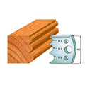 CMT 690.090 Pair of Profiled Knives for Shaper Cutters - Ace Tool Group - CMT