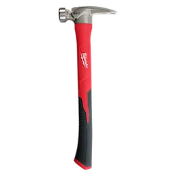 Milwaukee 48-22-9320 21oz Milled Face Poly/Fiberglass Handle Hammer - Ace Tool Group - Milwaukee