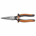 Klein Tools 2038EINS Electrician's Insulated 8" Long Nose Side-Cutting Plier - Heavy Duty - Ace Tool Group - Klein