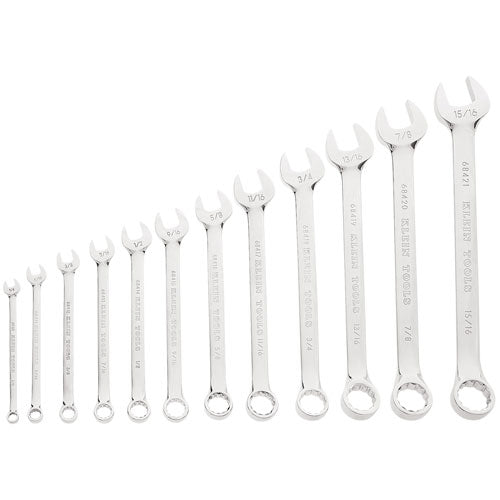 Klein Tools 68404 12 Piece Combination Wrench Set - Ace Tool Group - Klein