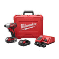 Milwaukee 2656-22CT M18 1/4" HEX IMPACT DRIVER KIT - Ace Tool Group - Milwaukee