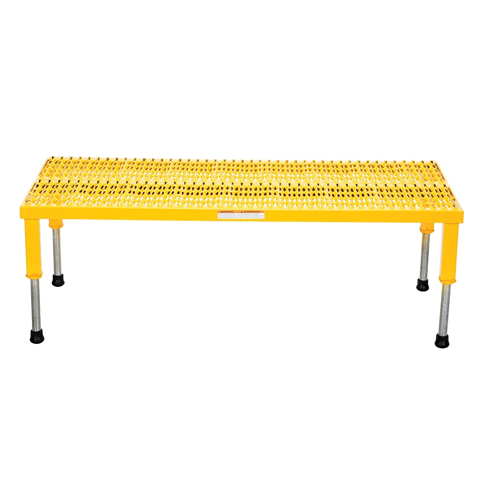 Vestil Adjust Alum Stand 9/1/2-15-1/2 H 19 X 48 - Ace Tool Group - Vestil