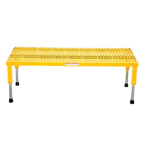 Vestil Adjust Alum Stand 9/1/2-15-1/2 H 19 X 48 - Ace Tool Group - Vestil