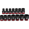 Milwaukee 49-66-7007 14 pc. 3/8 in. 6 pt Socket Set - Ace Tool Group - Milwaukee