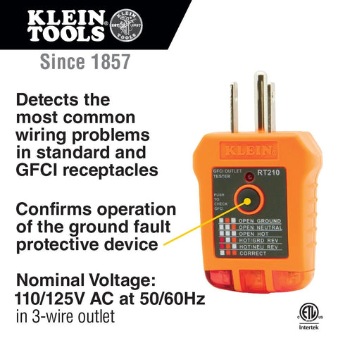 Klein CL120VP Clamp Meter Electrical Test Kit - Ace Tool Group - Klein