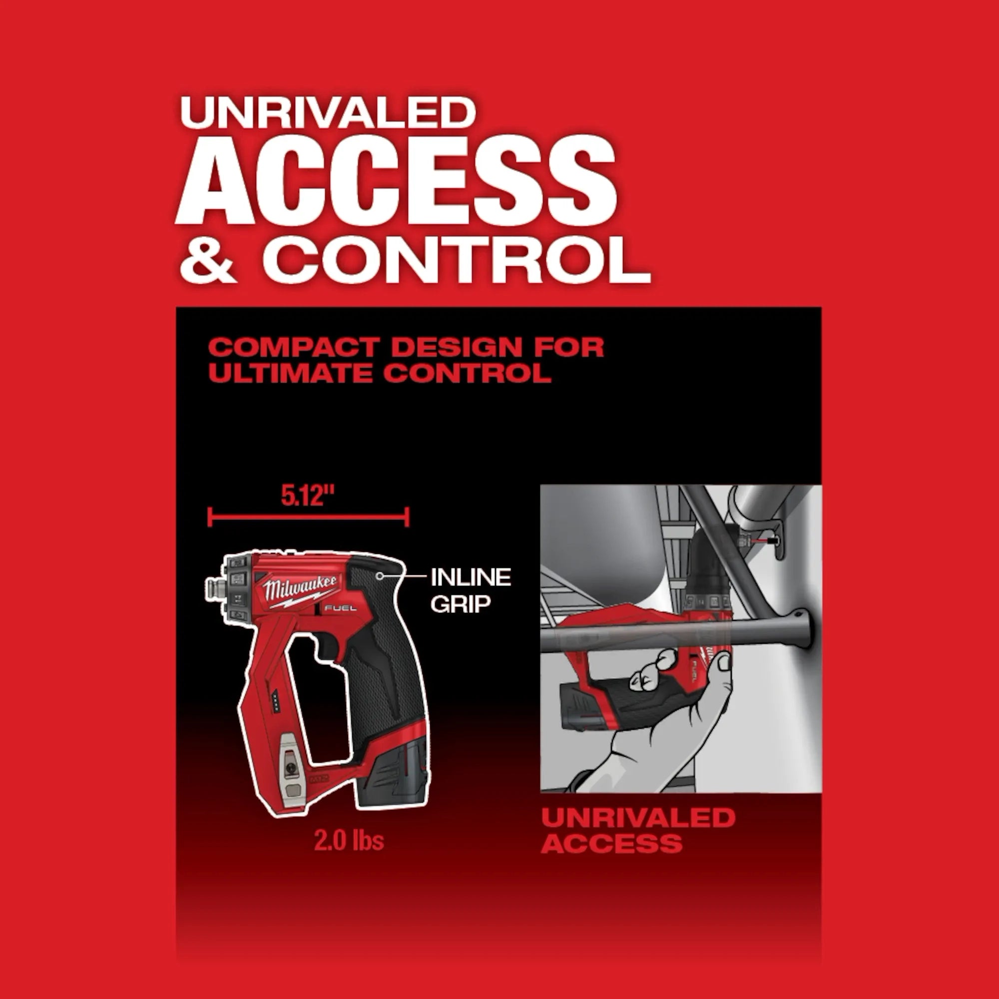 Milwaukee 2505-22 M12 FUEL Installation Drill/Driver Kit - Ace Tool Group - Milwaukee