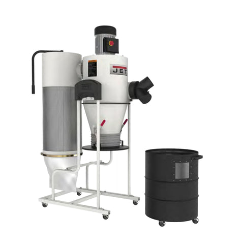 JET 717515 JCDC-1.5 Cyclone Dust Collector, 1.5HP, 115V - Ace Tool Group - JET
