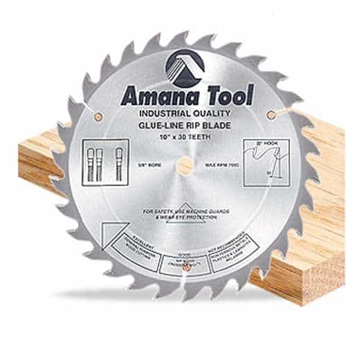 Amana Tool 612401 12"/40T Glue Rip Tcg 1" Bore - Ace Tool Group - Amana Tool
