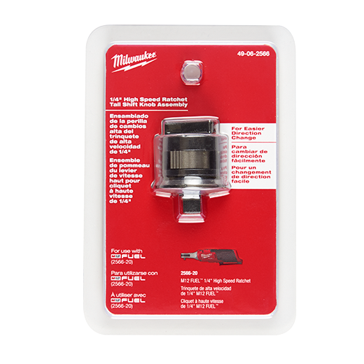 Milwaukee 49-06-2566 1/4" Ratchet Tall Shift Knob - Ace Tool Group - Milwaukee
