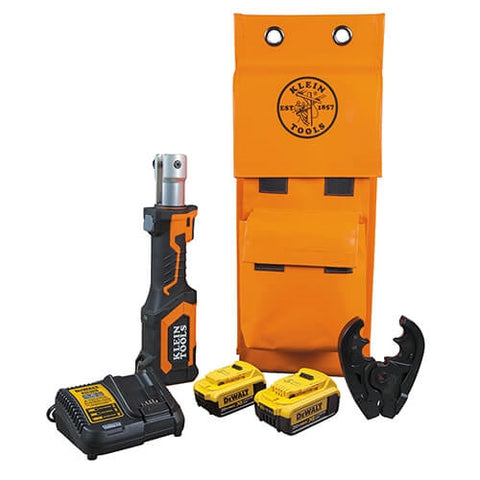Klein BAT207T234H Battery-Operated Cable Crimper - Ace Tool Group - Klein