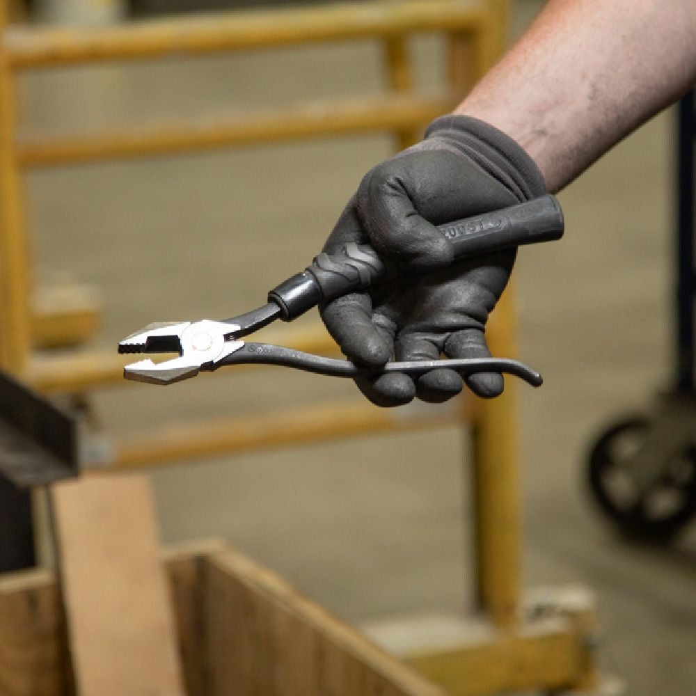 Klein M2017CSTA Slim-Head Ironworker's Pliers, 9 in. - Ace Tool Group - Klein