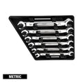 Milwaukee 48-22-9471 6pc Double End Flare Nut Wrench Set - Metric - Ace Tool Group - Milwaukee