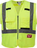 Milwaukee 48-73-5062 Class 2 High Visibility Yellow Safety Vest - L/XL (CSA) - Ace Tool Group - Milwaukee