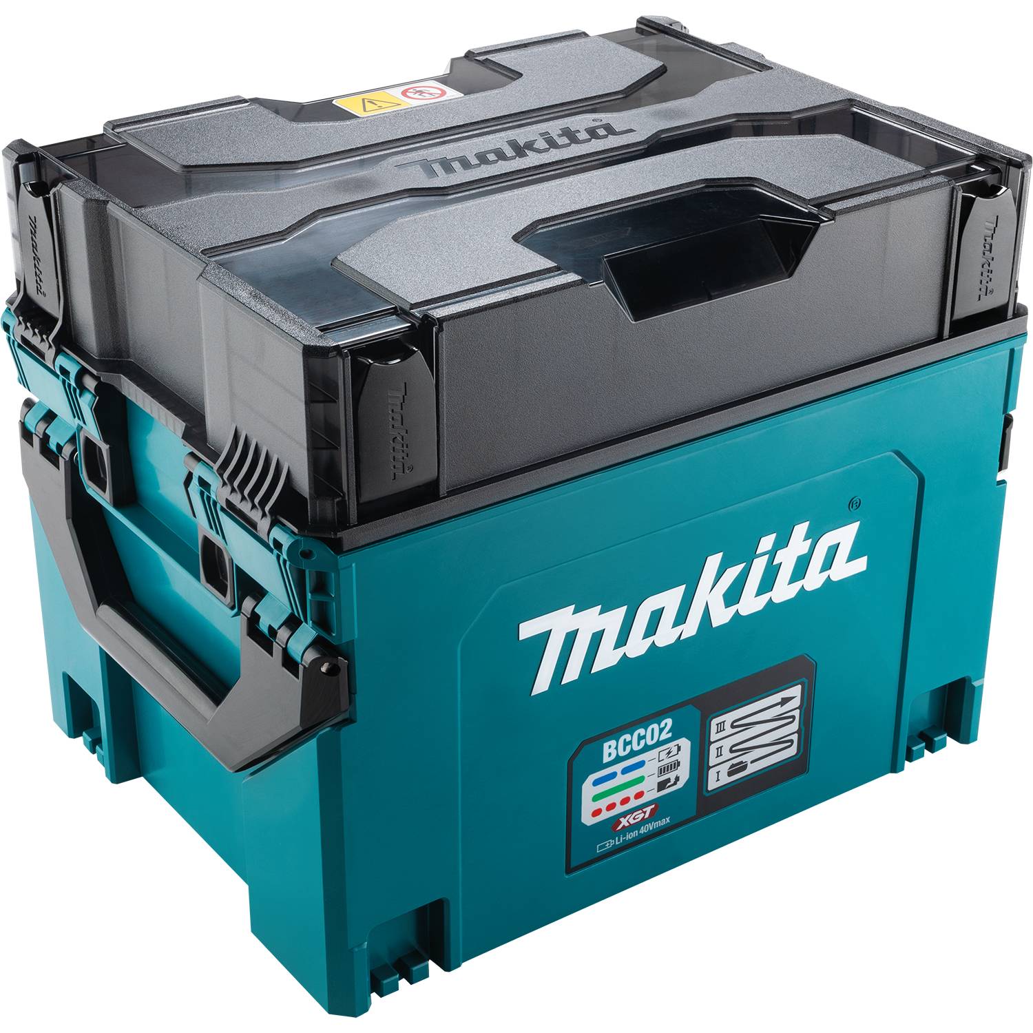 Makita BCC02 40V max XGT® 12 Port Charging Case