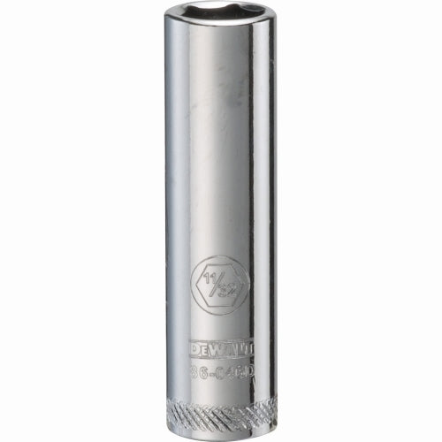 Dewalt Dwmt86046Osp 6 Point 1/4'' Drive Deep Socket 11/32'' Sae - Ace Tool Group - DeWalt