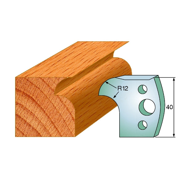 CMT 690.005 Pair of Profiled Knives for Shaper Cutters - Ace Tool Group - CMT