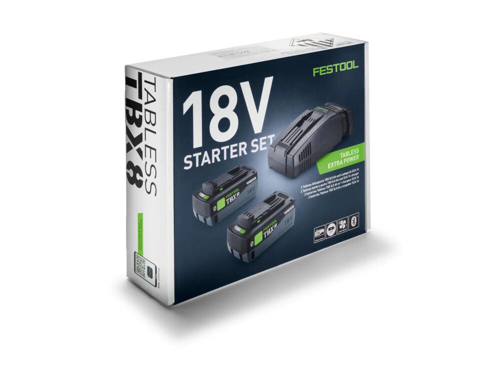 Festool 578903 Energy Set 18V 2xTBX8/SCA16