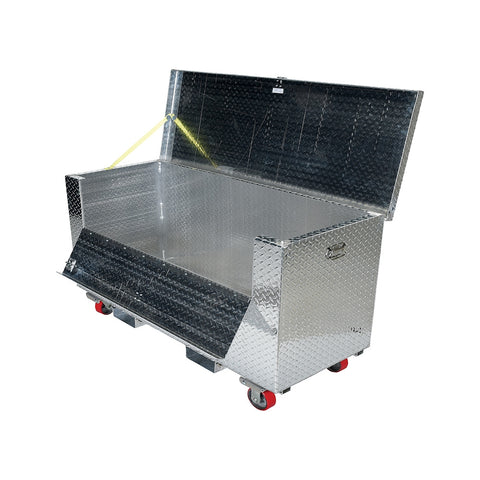 Vestil Aluminum Tool Box-Casters 30 X 60 - Ace Tool Group - Vestil