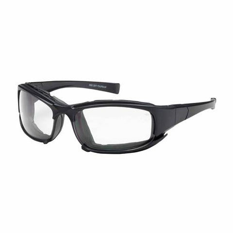 PIP 250-CE-10090 Cefiro Eyewear/Dust Goggle, Clear Polycarbonate Lens, Anti-Scratch And Anti-Fog, Black Full Frame With Foam Padding, Incl Interchangeable -12 Pack - Ace Tool Group - Protective Industrial Products