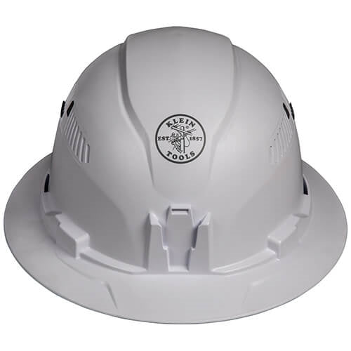 Klein 60401 Hard Hat, Vented Full Brim Style - Ace Tool Group - Klein