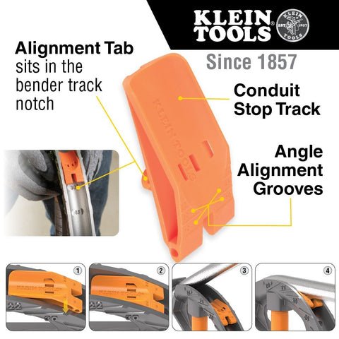 Klein 51603 Iron Conduit Bender 1/2 in. EMT - Ace Tool Group - Klein