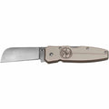 Klein Tools 44007 Lightweight Lockback Knife - 2-1/2'' (64 mm) Coping Blade - Ace Tool Group - Klein